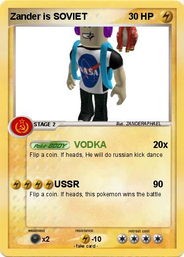 Pokemon Zander is SOVIET