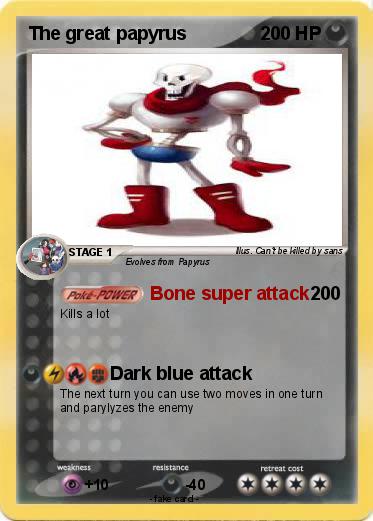 Pokemon The great papyrus
