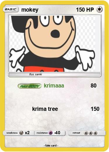Pokemon mokey