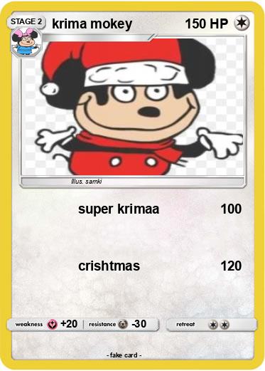 Pokemon krima mokey