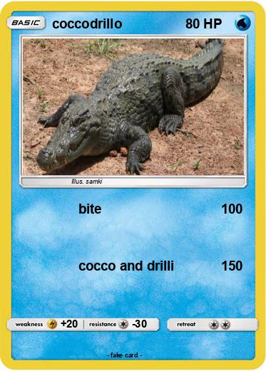 Pokemon coccodrillo