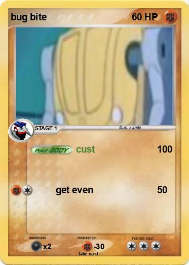 Pokemon bug bite