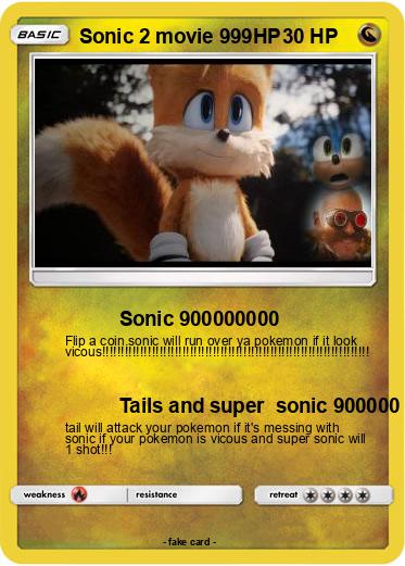 Pokemon Sonic 2 movie 999HP