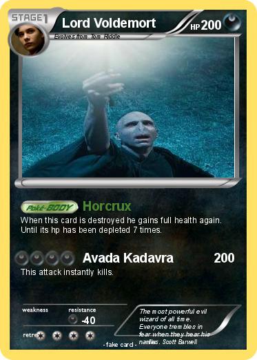 Pokemon Lord Voldemort