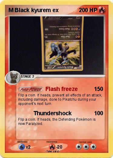 Pokemon M Black kyurem ex