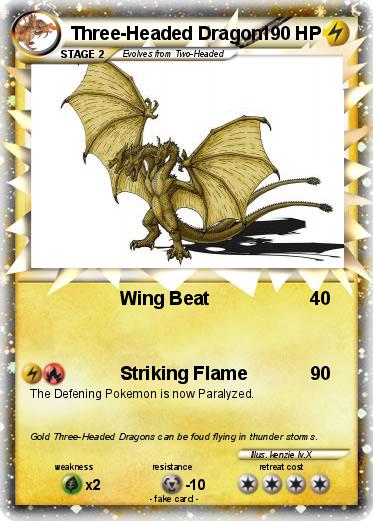 Pokemon Three-Headed Dragon