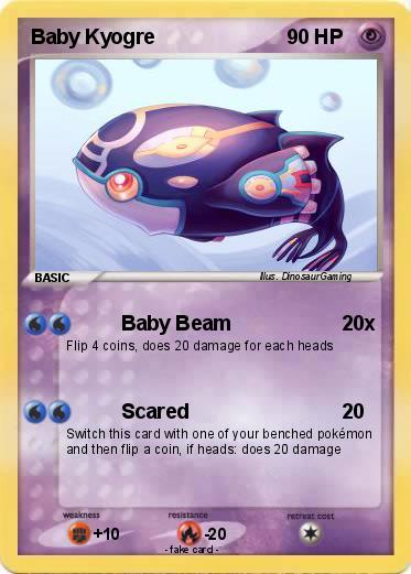 Pokemon Baby Kyogre