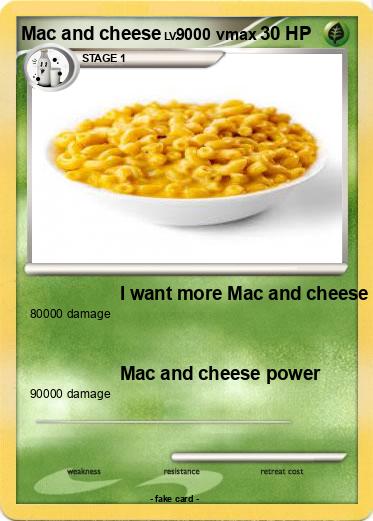 Pokemon Mac and cheese