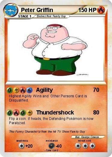 Pokemon Peter Griffin