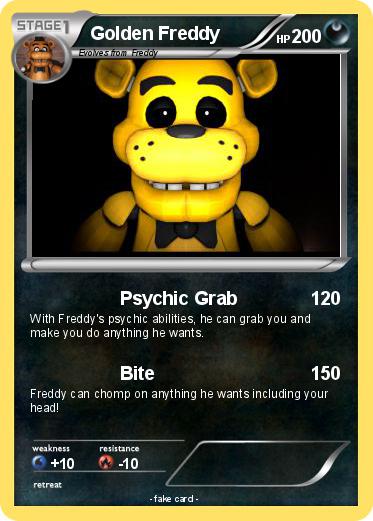 Pokemon Golden Freddy