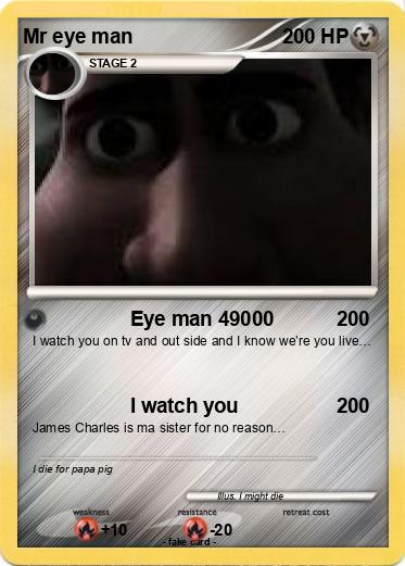 Pokemon Mr eye man