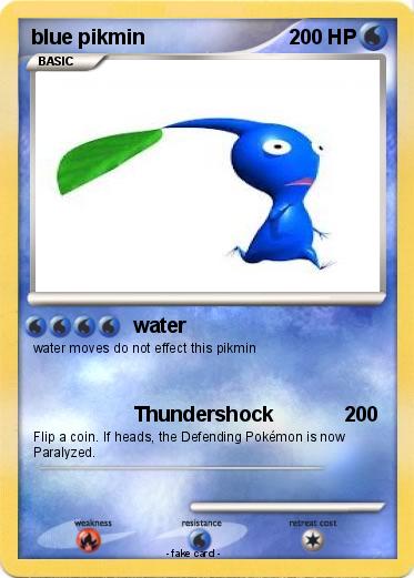 Pokemon blue pikmin