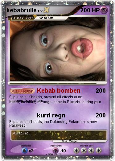 Pokemon kebabrulle Pokemon kebabrulle