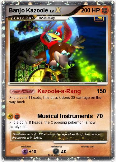 Pokemon Banjo Kazooie