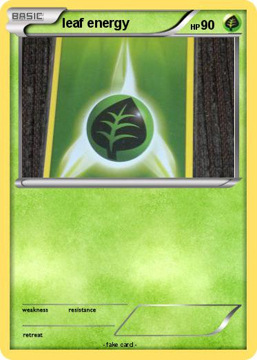 Pokemon leaf energy
