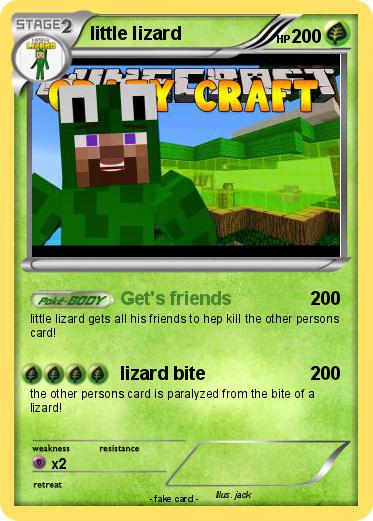 Pokemon little lizard
