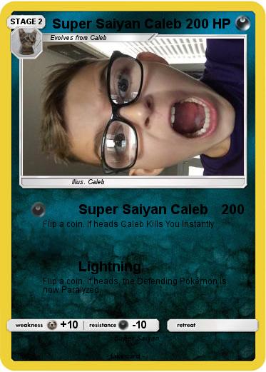 Pokemon Super Saiyan Caleb