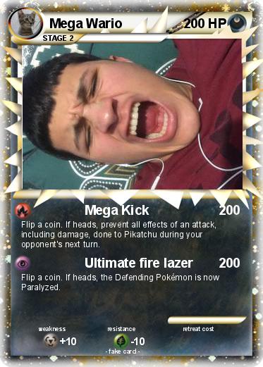 Pokemon Mega Wario