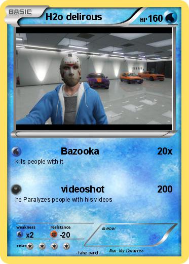Pokemon H2o delirous