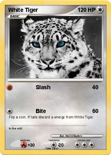 Pokemon White Tiger