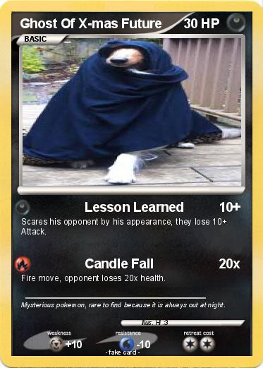 Pokemon Ghost Of X-mas Future