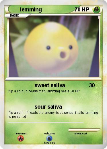 Pokemon lemming