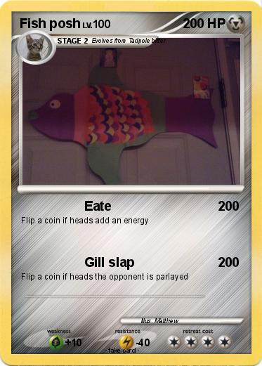 Pokemon Fish posh