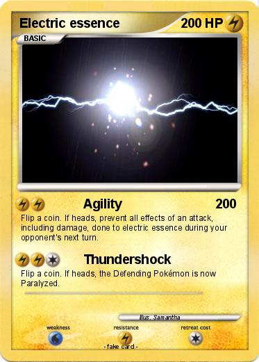 Pokemon Electric essence