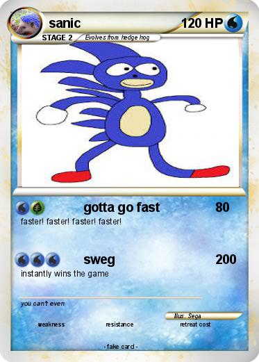 Pokemon sanic