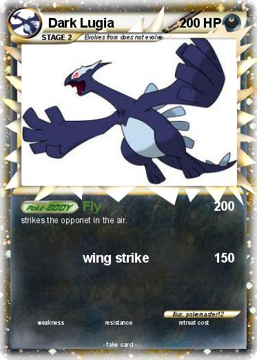 Pokemon Dark Lugia
