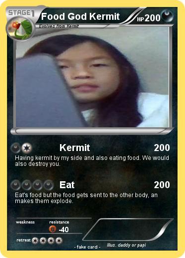 Pokemon Food God Kermit