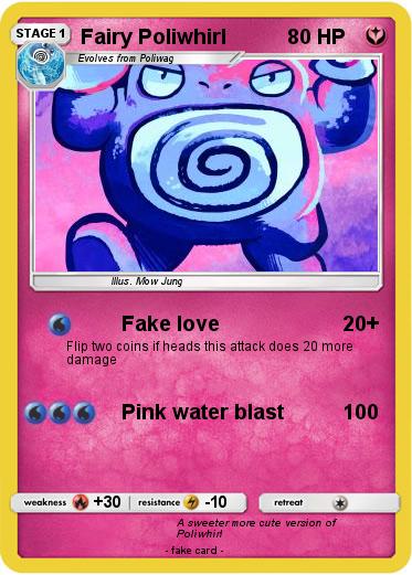 Pokemon Fairy Poliwhirl