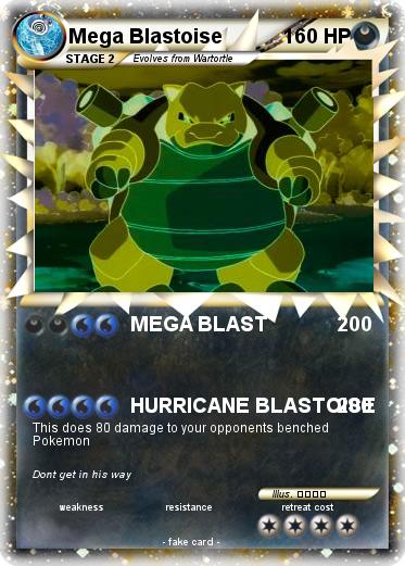 Pokemon Mega Blastoise