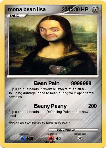 Pokemon mona bean lisa           2345