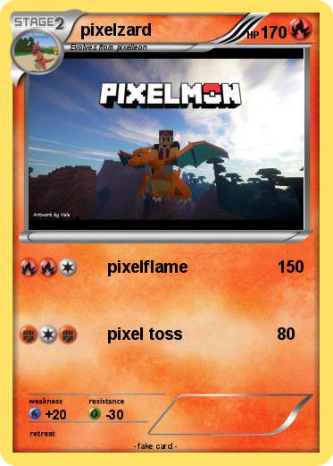 Pokemon pixelzard