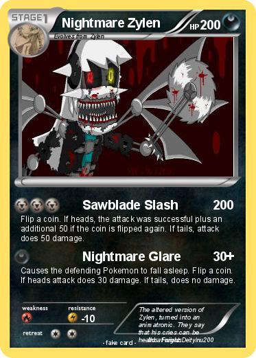Pokemon Nightmare Zylen