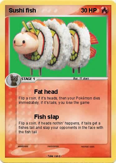 Pokemon Sushi fish