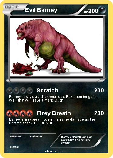 Pokemon Evil Barney