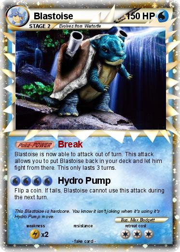 Pokemon Blastoise