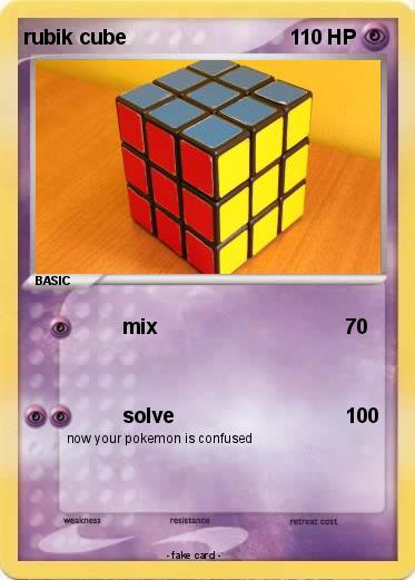 Pokemon rubik cube
