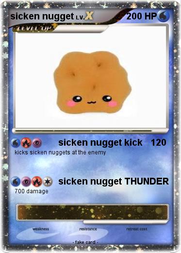 Pokemon sicken nugget