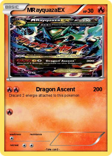 Pokemon MRayquazaEX