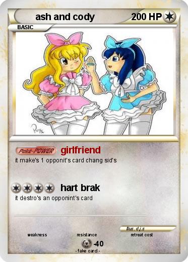 Pokemon ash and cody