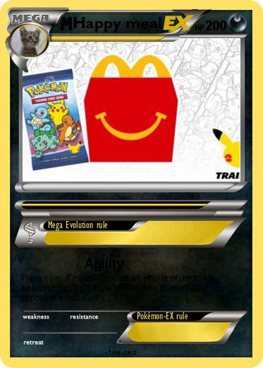 Pokemon Happy meal