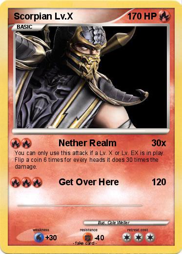 Pokemon Scorpian Lv.X