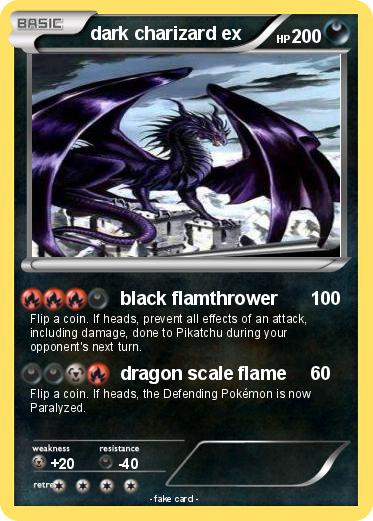 Pokemon dark charizard ex