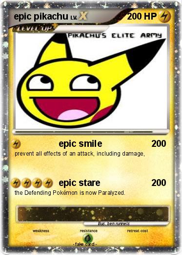 Pokemon epic pikachu