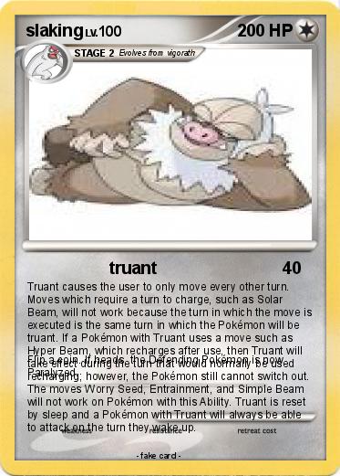 Pokemon slaking
