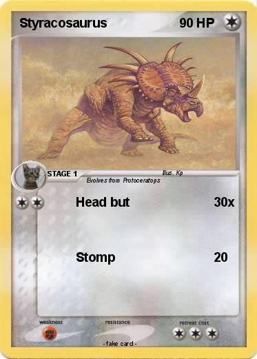 Pokemon Styracosaurus
