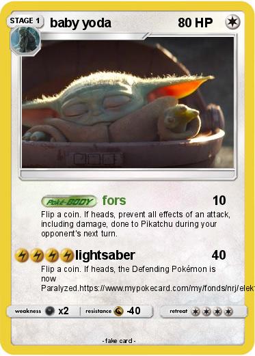 Pokemon baby yoda